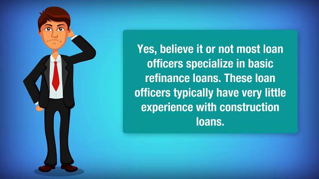 Acquiring The Appropriate Construction Financing From The Appropriate Bank Is Most Important