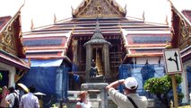 2012-Wat Phra Kaeo Bangkok city Thailand the first video - HD