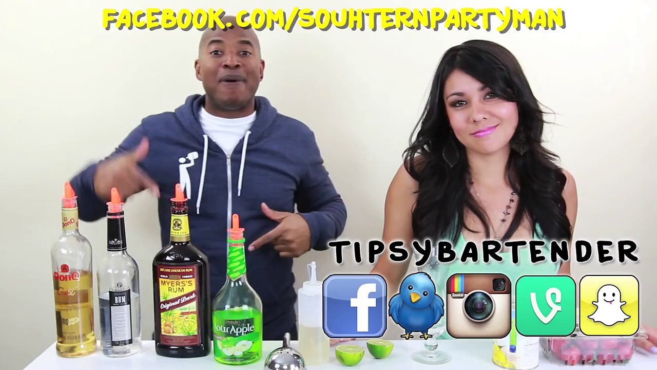 How to make a Twisted Bob Marley - Tipsy Bartender