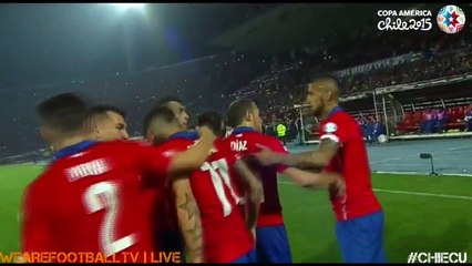 All Goals Chile 2 - 0 Ecuador Copa America 2015