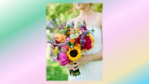 Colorful Wedding Bouquets from Real Weddings | Bridal Bouquets | Wedding Bouquets