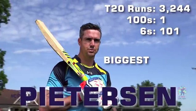 Kevin Pietersen v Chris Gayle Who hits the biggest SIXES