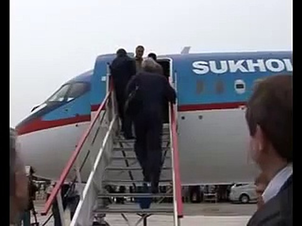 Sukhoi Superjet 100 First Flight