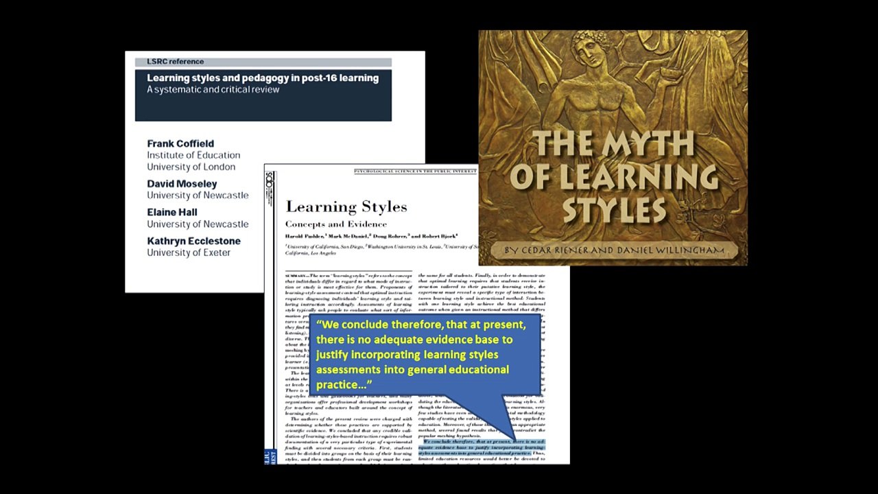 Learning Styles Tesia Marshik