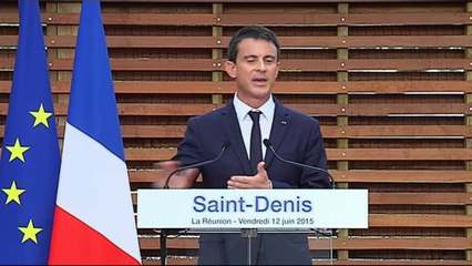 La Réunion : Allocution du Premier Ministre Manuel Valls