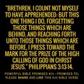 Powerful Bible Promises 14 – Philippians 3:13-14 – Christian Video