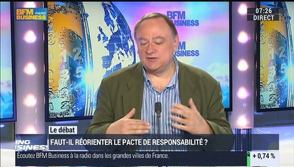 Jean-Marc Daniel: Est-il impératif de réorienter le pacte de responsabilité ? – 12/06