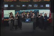 Casimir Capital Ltd. opens Toronto Stock Exchange, January 13, 2011.