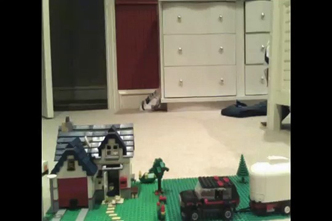 Trouble at Work- Lego Animation