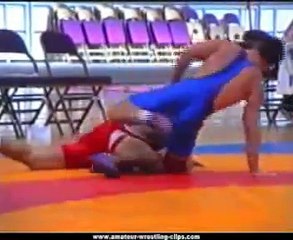 Freestyle wrestling pin