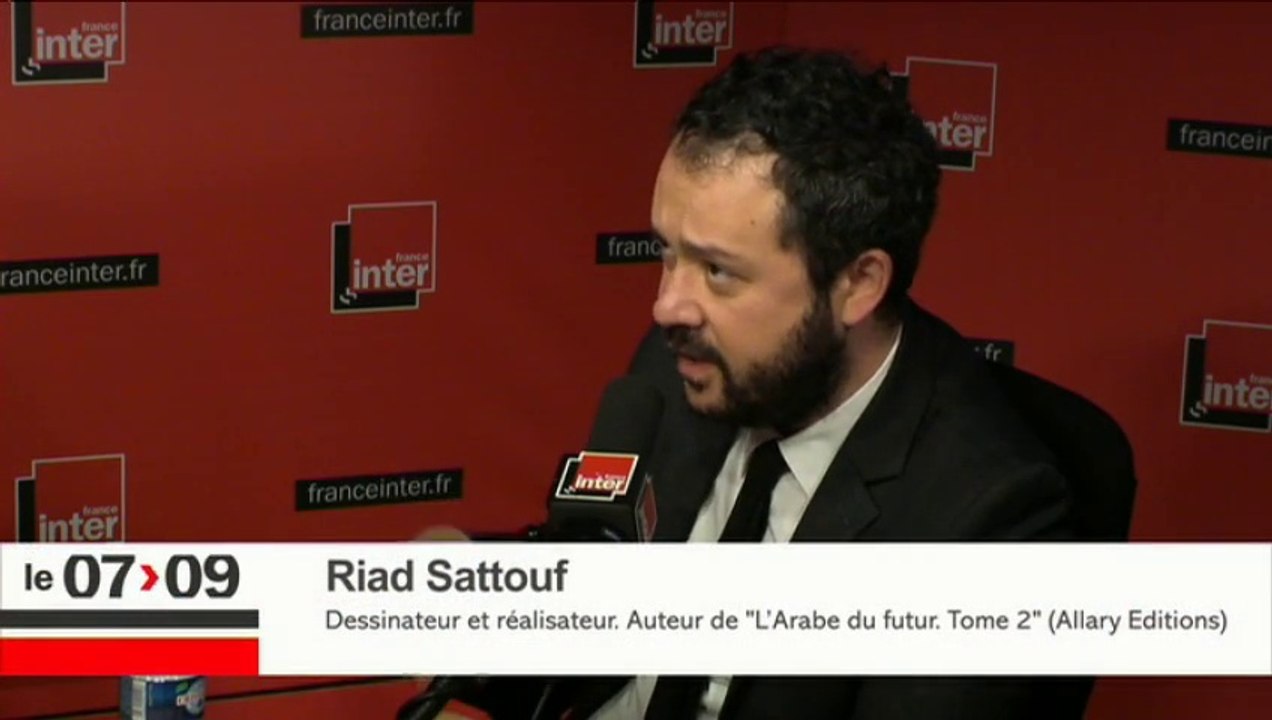Riad Sattouf : "C'est fou que ce soit le sort des vieilles pierres et pas celui des gens qui inquiète à Palmyre"