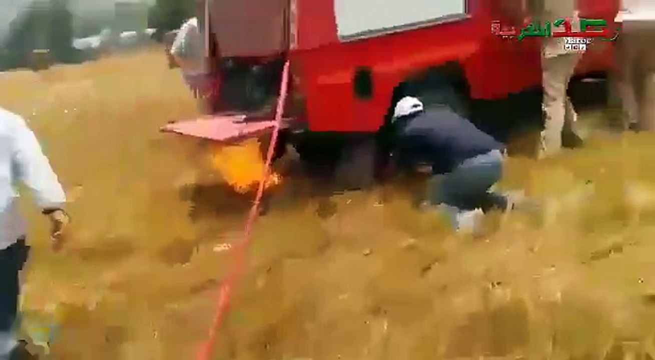 فضيحة الوقاية المدنية يشعلون النار و يفرون...