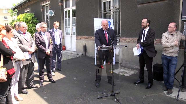 inauguration des écrans acoustiques et des protections de façades de Noisy-le-Sec et Bondy
