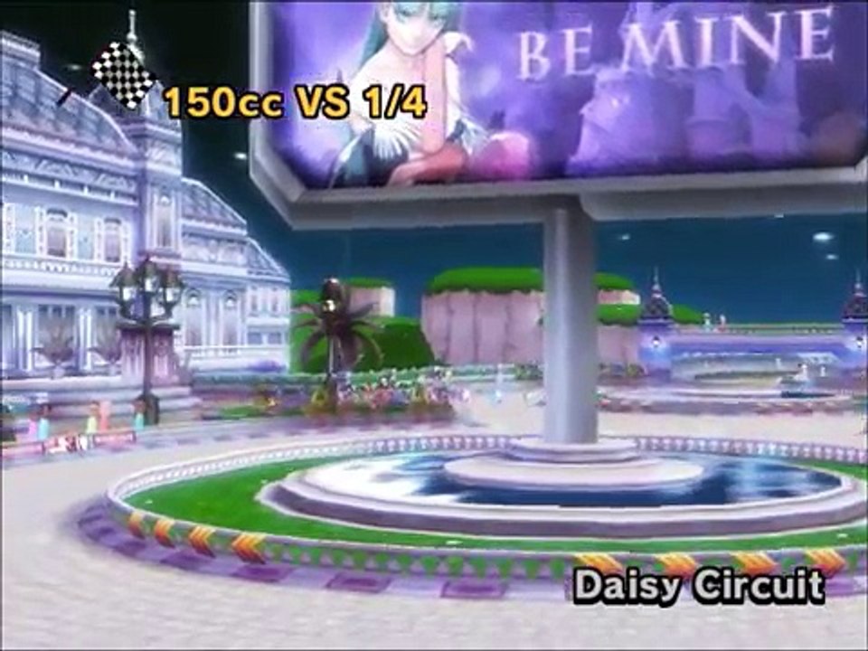 Mario Kart Wii Texture Hack - BETA Swiftie Circuit + Rosalina's Lolita Costume.