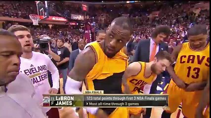 ABC TV Catches LeBron's HooHaa!