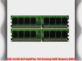 4GB 2x2GB Dell OptiPlex 740 Desktop RAM Memory DDR2