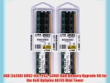 4GB [2x2GB] DDR2-667 (PC2-5300) RAM Memory Upgrade Kit for the Dell Optiplex GX745 Mini Tower