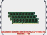 Dell A2828556 6GB 3X2GB DDR3 DIMM 240-pin LP 1066MHz PC3-8500 1.5V 7-7-7-20