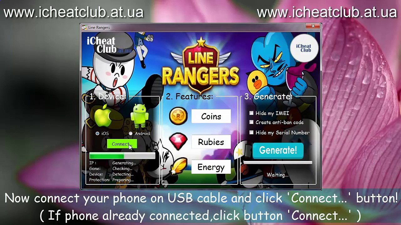 Line Rangers Generator Ressourcen 2015 | Münzen, Rubine, Energie Hack-Tool! Deutsch