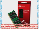 2GB Team High Performance Memory RAM Upgrade Single Stick For HP - Compaq HP Mini 210-1190CA