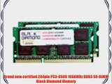 4GB 2X2GB RAM Memory for Compaq Presario All-in-One CQ1-2010AN Black Diamond Memory Module
