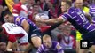 Rugby Player Delivers Brutal Knock Out Punch During Grand Final Brawl