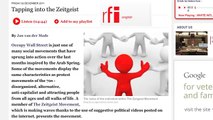Radio France Internationale interview with The Zeitgeist Movement - France, Occupy Wall St.