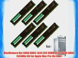 MacMemory Net 48GB DDR3-1333 ECC DIMM PC3-10600 DDR3 1333Mhz Kit for Apple Mac Pro (6x 8GB)