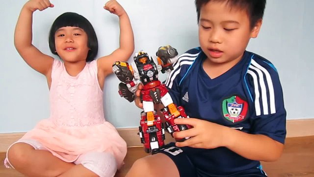 Transformers Robot - Bull - Scorpion - Lắp ráp Robot siêu nhân bọ cạp bò tót biến hình - 또봇 트랜스 포머