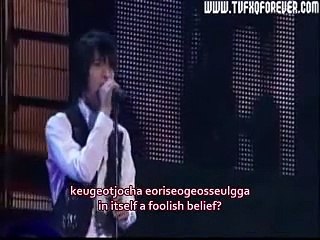 DBSK - Jaejoong -  footsteps  [romanization+eng sub]