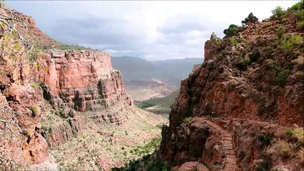 Hiking Bright Angel Trail to Plateau Point, Grand Canyon 2013