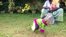animal dance Sri Lankan Monkey Dancer guide man  topten funny@croos
