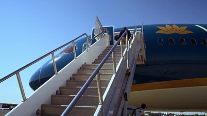 Un Boeing 787 décolle à la verticale