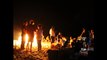 Bonfire at Nouakchott Beach 20 07 12