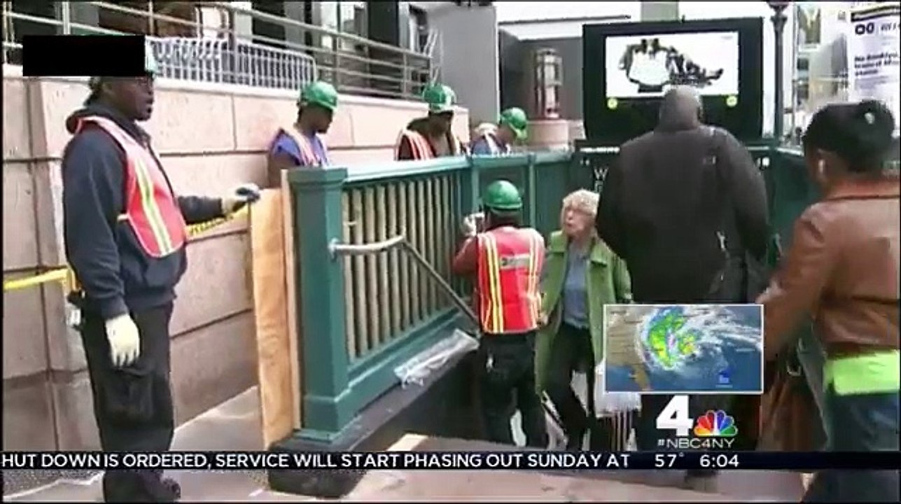 Hurricane Sandy coverage - October 28, 2012 - WNBC New York (Weekend Today in NY)
