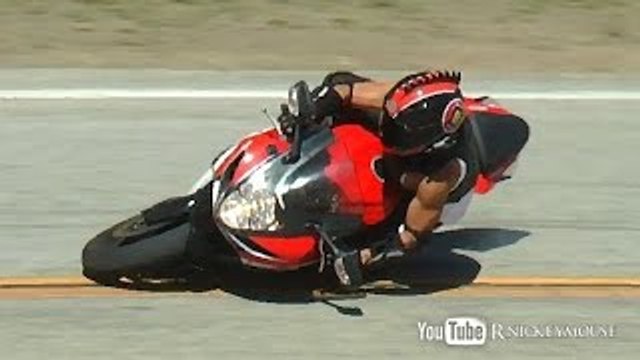 GSXR Lowside The Snake Mulholland Hwy