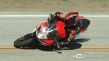 GSXR Lowside The Snake Mulholland Hwy