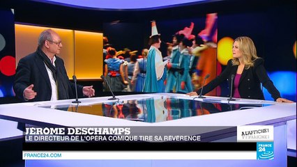 Jérôme Deschamps tire sa révérence à l'Opéra Comique