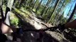 Downhill Mountain Biking Trestle Bike Park GoPro (Blood Red)