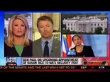 Rand Paul Condemns Susan Rice's NSA Appointment On Fox: 'I Can't Imagine' Promoting Her'