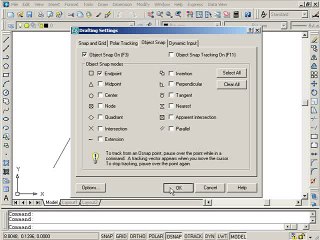 AutoCAD - Object Snaps - 07-01