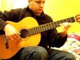 Russian Roma Gypsy Guitar - Moldovian 'Mar, Dyandya' Мар дяндя (Old Video)