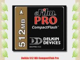 Delkin 512 MB CompactFlah Pro