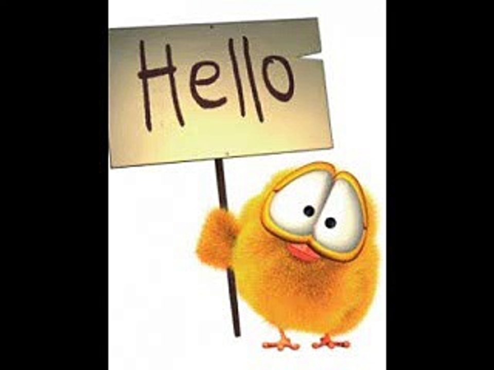 English for children - Lesson 1 - Hi-Hello-What's your name?