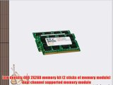 4GB 2X2GB RAM Memory for Compaq Presario All-in-One CQ1-2025 Black Diamond Memory Module DDR3