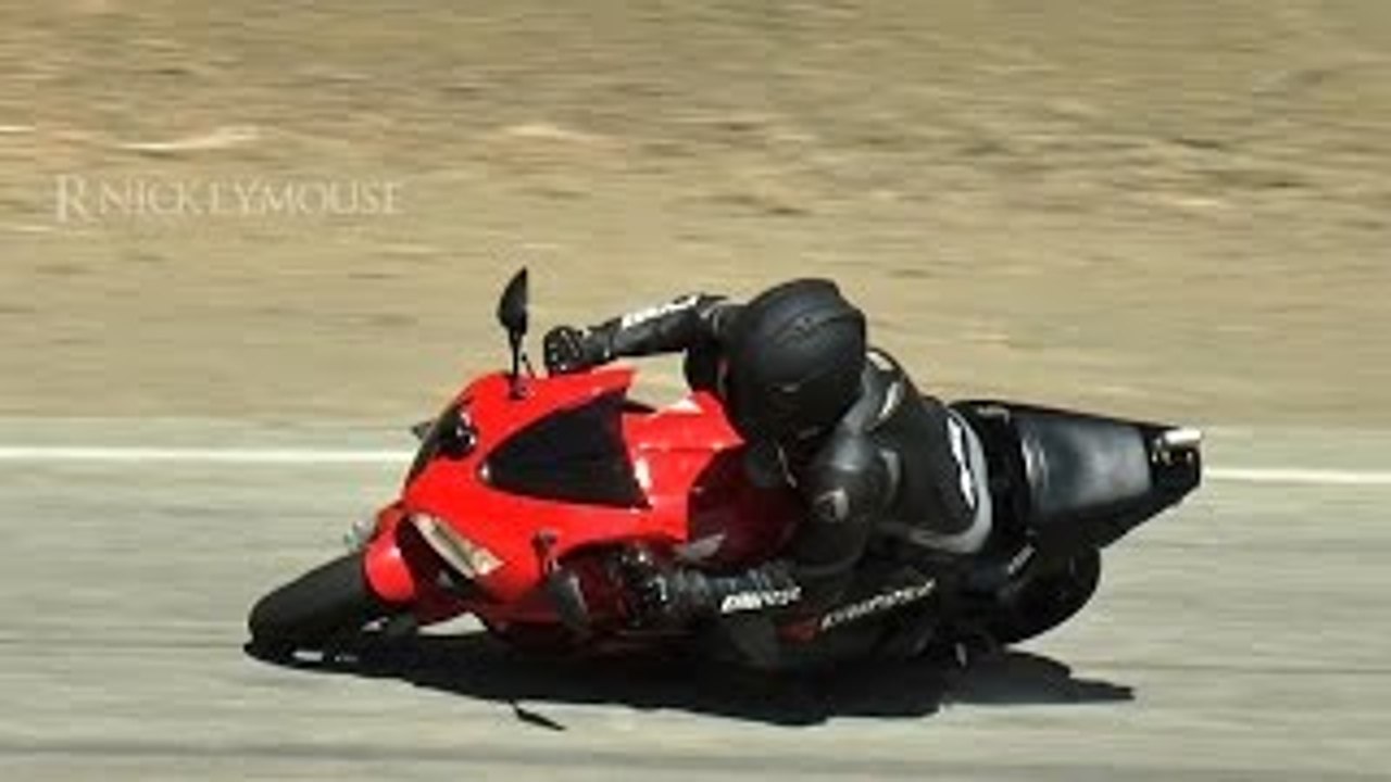 Honda CBR 600 Lowside Motorcycle Crash