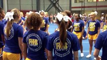 Howell Varsity Cheer performing JAM for their NCA Cheer Camp Buddy 2015