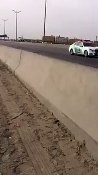 Crown Prince Mohammed bin Nayef motorcade on its way to al-Qatif موكب ولي العهد محمد بن نايف في طريقه الى القطيف