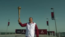 Baku 2015 Flame arrives in Baku in spectacular style