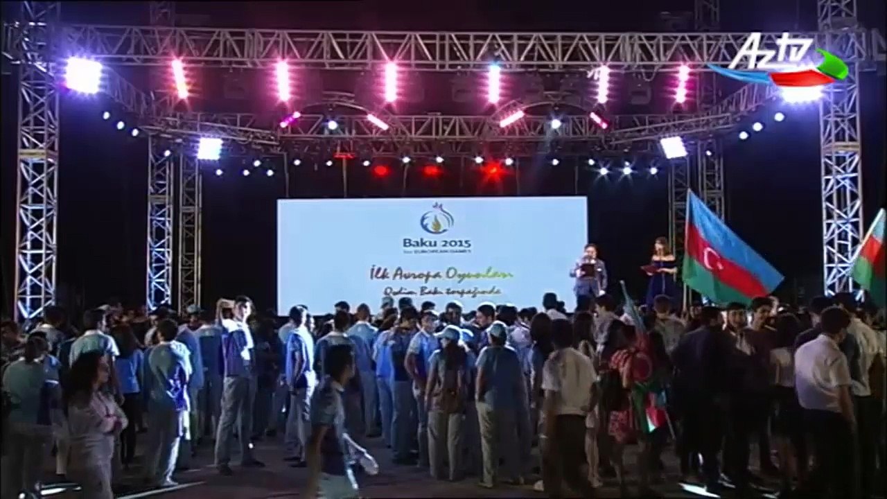 "İlk Avropa Oyunları qədim Bakı torpağında" mahnısına həsr olunmuş konsert | Baku 2015